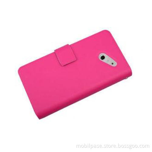 Purple Huawei Leather case Phone Wallet Cover For Huawei As